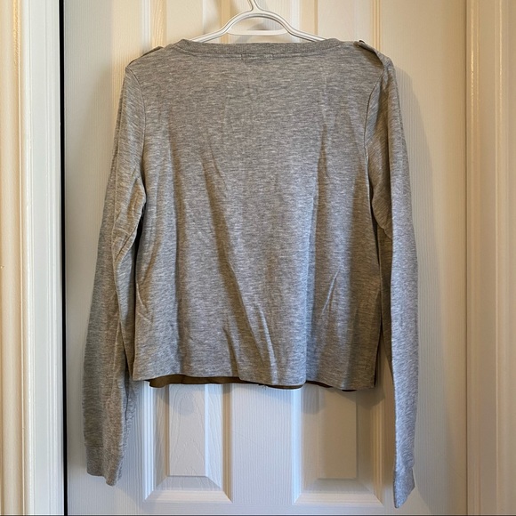 Forever 21 Suede & Studded Sweater - Picture 5 of 7